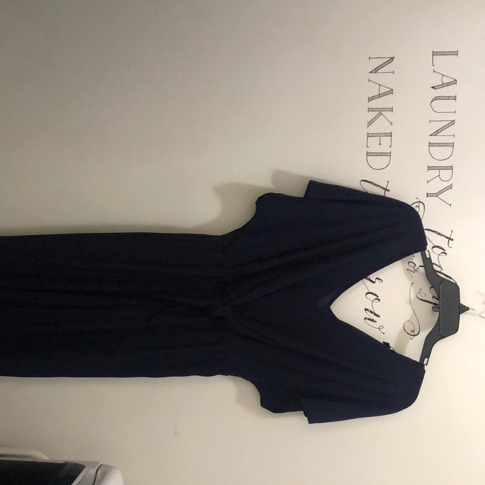 Navy pant Romper | NWOT